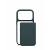 Mujjo Troubadour funda modular de piel para Apple iPhone 18 Pro / 17 Pro, MagSafe, verde obsidiana