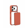 Mujjo Troubadour funda modular de piel para Apple iPhone 18 Pro / 17 Pro, MagSafe, terracota