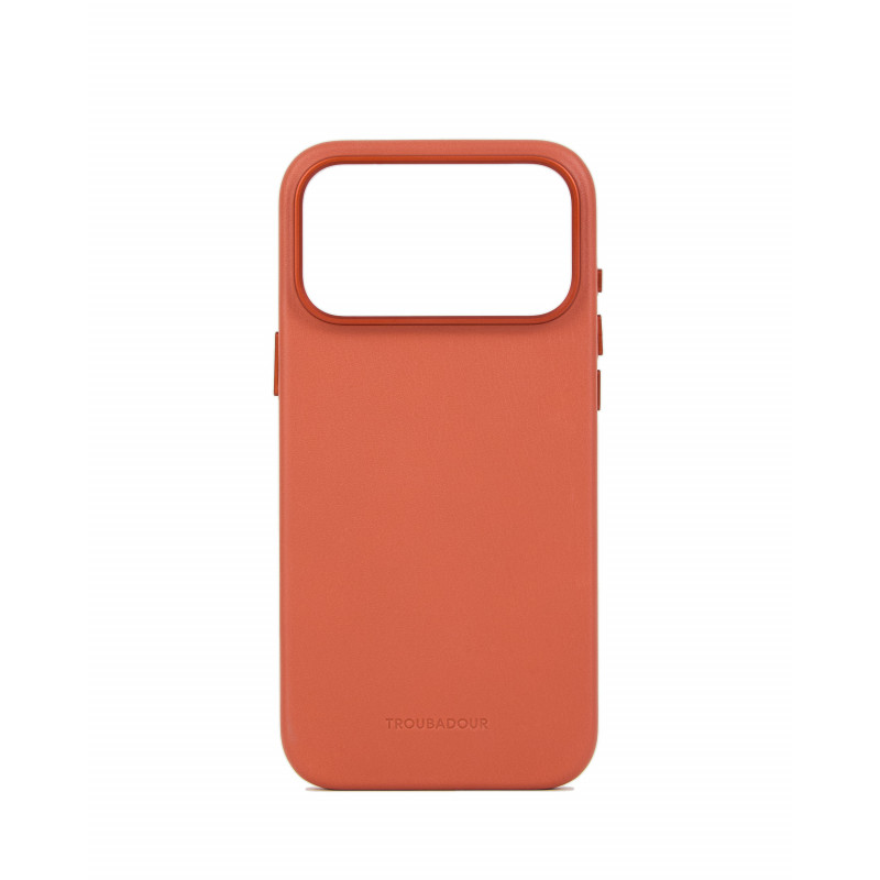 Mujjo Troubadour funda de piel para Apple iPhone 18 Pro Max / 17 Pro Max, MagSafe, terracota