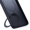 3MK Smoke Case Mag&Stand funda para smartphone Samsung Galaxy S25+, negra