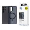 3MK Smoke Case Mag&Stand funda para smartphone Samsung Galaxy S25 Ultra, negra