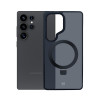 3MK Smoke Case Mag&Stand funda para smartphone Samsung Galaxy S25 Ultra, negra