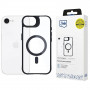 3MK Satin Armor MagCase funda para Apple iPhone 17e / 16e, transparente