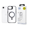 3MK Satin Armor MagCase funda para Apple iPhone 17e / 16e, transparente
