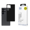 3MK Silicone Case funda de silicona para Samsung Galaxy S25 Ultra, negra