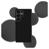 3MK Silicone Case funda de silicona para Samsung Galaxy S25 Ultra, negra