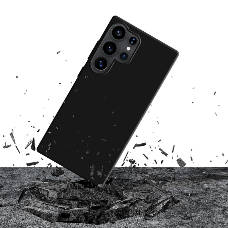 3MK Silicone Case funda de silicona para Samsung Galaxy S25 Ultra, negra