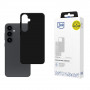 3MK Silicone Case funda de silicona para Samsung Galaxy S25, negra