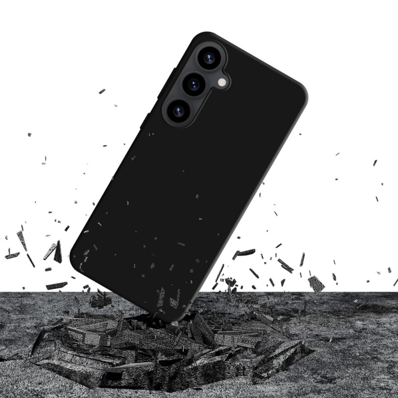3MK Silicone Case funda de silicona para Samsung Galaxy S25, negra