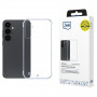 Funda 3mk Just20g Clear Case para Samsung Galaxy S25+, transparente