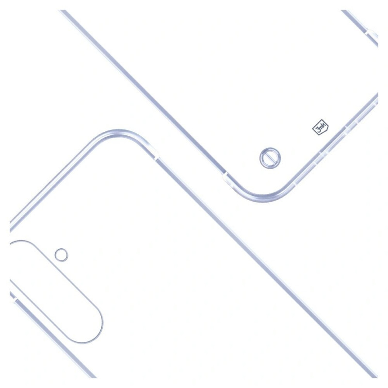 Funda 3mk Just20g Clear Case para Samsung Galaxy S25+, transparente