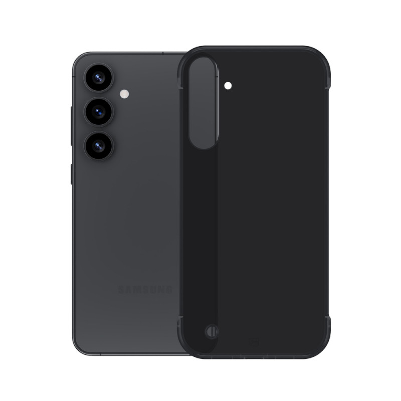 Funda 3mk Just20g Matt Case para Samsung Galaxy S25, negro mate