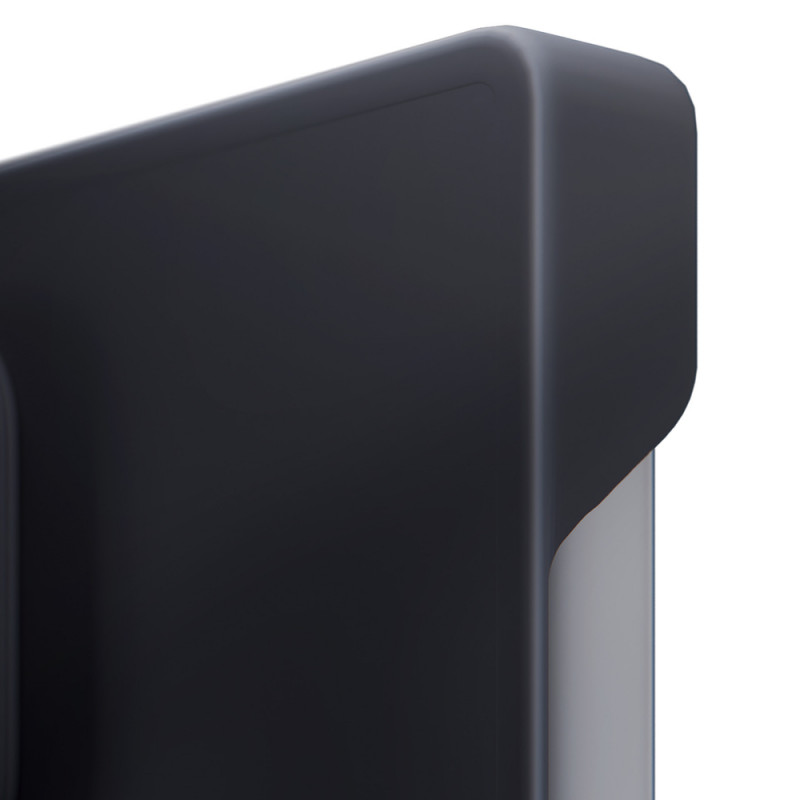 Funda 3mk Just20g Matt Case para Samsung Galaxy S25 Ultra, negro mate