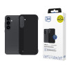 Funda 3mk Just20g Matt Case para Samsung Galaxy S25+, negro mate