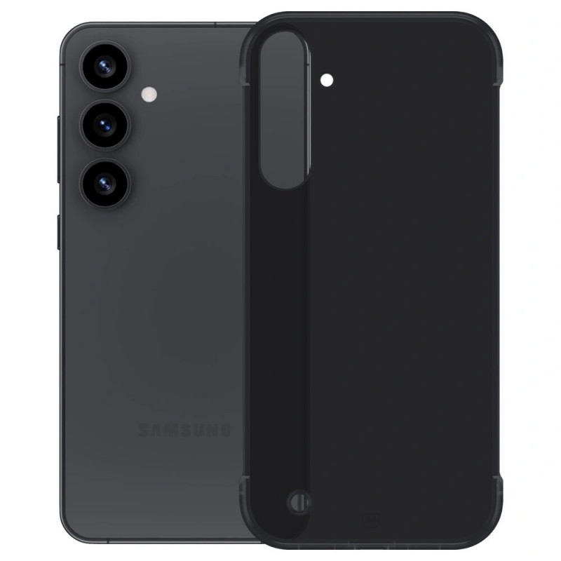 Funda 3mk Just20g Matt Case para Samsung Galaxy S25+, negro mate