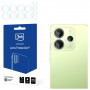 3MK Lens Protection cristal híbrido para la cámara del Xiaomi Redmi Note 14 4G (4 uds.)