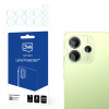 3MK Lens Protection cristal híbrido para la cámara del Xiaomi Redmi Note 14 4G (4 uds.)
