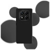 3MK Silicone Case funda de silicona para Xiaomi Redmi Note 14 Pro 5G, negra