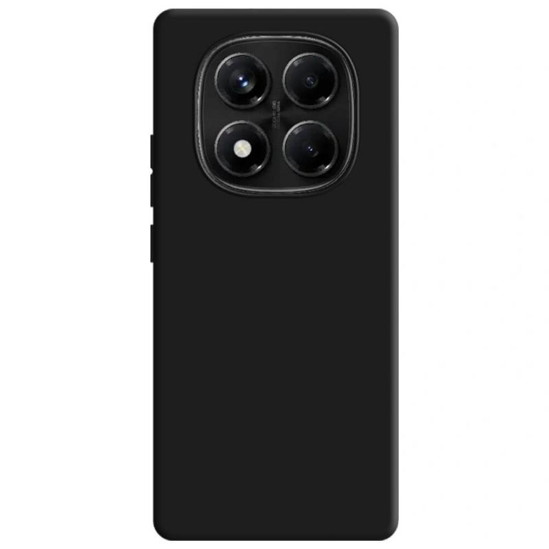 3MK Silicone Case funda de silicona para Xiaomi Redmi Note 14 Pro 5G, negra