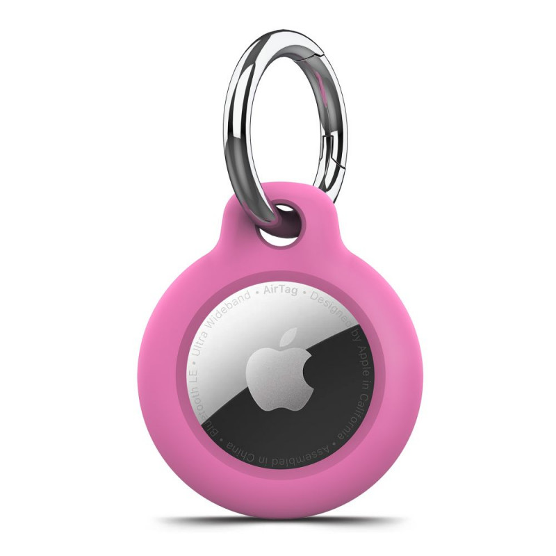 Tech-Protect Rough llavero protector para Apple AirTag 1 / 2, rosa