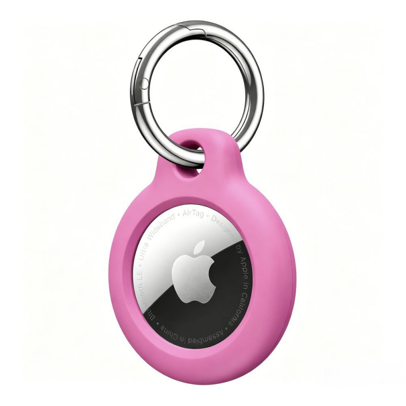 Tech-Protect Rough llavero protector para Apple AirTag 1 / 2, rosa