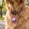 Tech-Protect Rough llavero protector para Apple AirTag 1 / 2, rosa