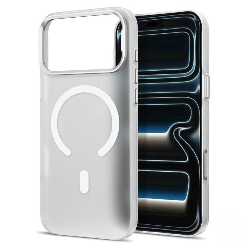 Tech-Protect MagZero MagSafe funda para Apple iPhone 17 Pro Max / 18 Pro Max, blanca mate