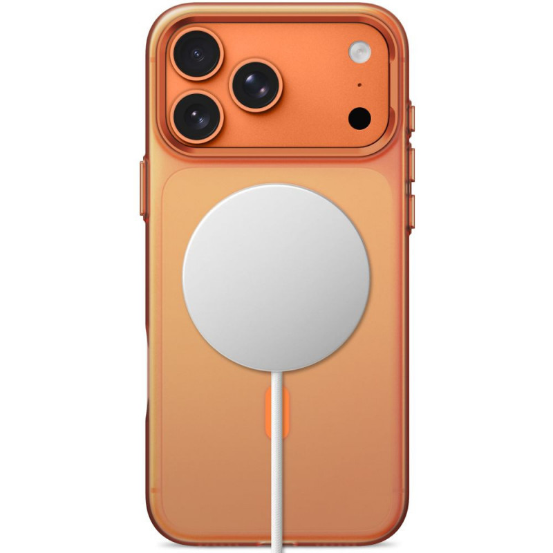Tech-Protect MagZero MagSafe funda para Apple iPhone 17 Pro Max / 18 Pro Max, Cosmic Orange mate