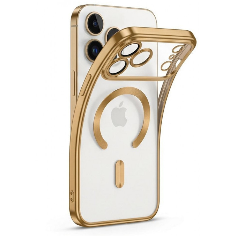 Tech-Protect Magflex MagSafe funda para Apple iPhone 17 Pro Max / 18 Pro Max, dorado brillante