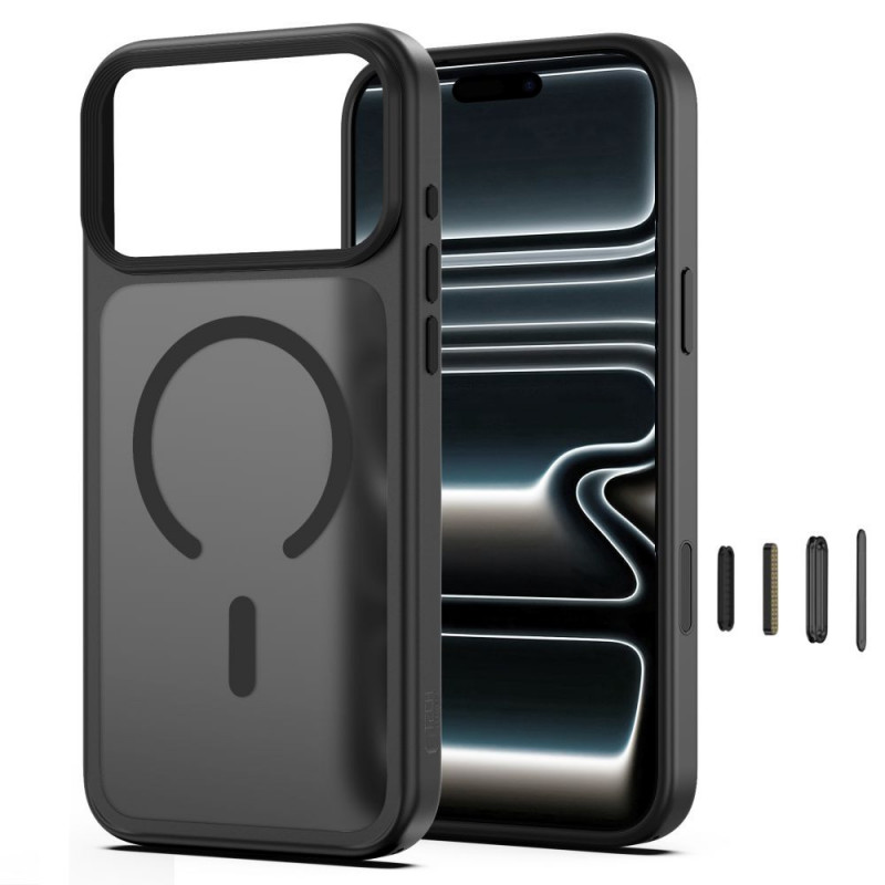 Tech-Protect Magmat MagSafe CC funda para Apple iPhone 17 Pro / 18 Pro, negro mate