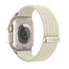 Tech-Protect Nylon Sport correa para Apple Watch 8 / 9 / 10 / 11 / SE / Ultra 44 / 45 / 46 / 49 mm, Starlight