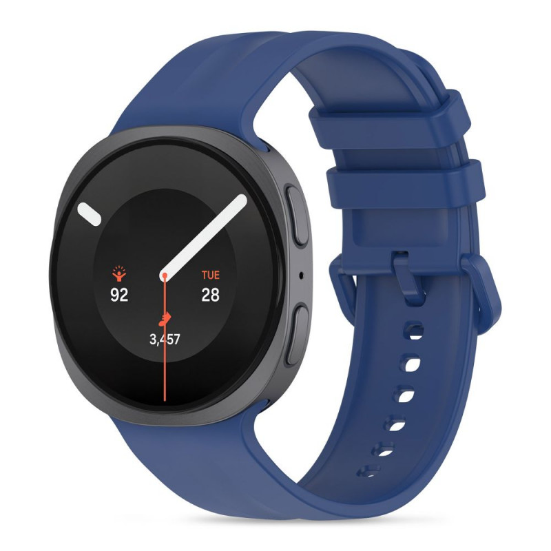 Tech-Protect Silicone Evo correa para Samsung Galaxy Watch 8 / 9 / Classic 40 / 44 / 46 mm, azul marino