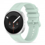 Tech-Protect Silicone Evo correa para Samsung Galaxy Watch 8 / 9 / Classic 40 / 44 / 46 mm, crema de menta