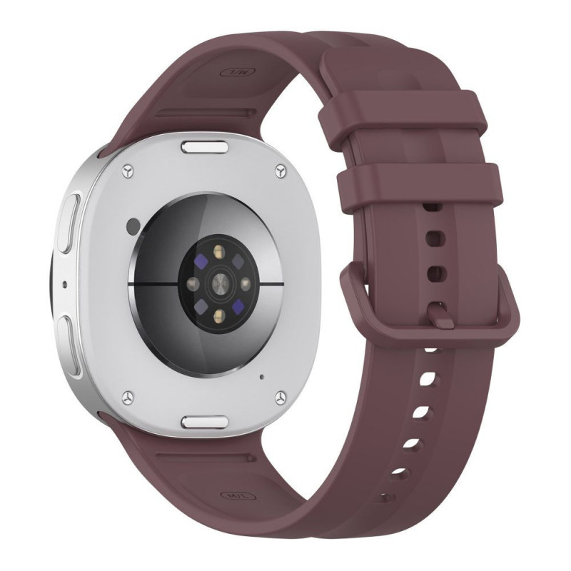 Tech-Protect Silicone Evo correa para Samsung Galaxy Watch 8 / 9 / Classic 40 / 44 / 46 mm, ciruela aterciopelada