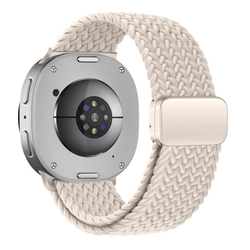 Tech-Protect NylonMag correa para Samsung Galaxy Watch 8 / 9 / Classic 40 / 44 / 46 mm, Starlight