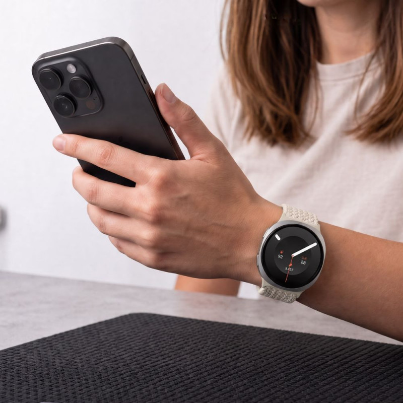 Tech-Protect NylonMag correa para Samsung Galaxy Watch 8 / 9 / Classic 40 / 44 / 46 mm, Starlight