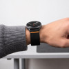 Tech-Protect Nylon Clasp correa para reloj para Samsung Galaxy Watch 8 / 9 / Classic 40 / 44 / 46 mm, negra