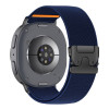 Tech-Protect Nylon Clasp correa para reloj para Samsung Galaxy Watch 8 / 9 / Classic 40 / 44 / 46 mm, azul marino