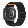 Tech-Protect Nylon Clasp correa para reloj para Samsung Galaxy Watch Ultra 1 / 2 2024-2026 47 mm, negra