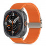 Tech-Protect Nylon Clasp correa para reloj para Samsung Galaxy Watch Ultra 1 / 2 2024-2026 47 mm, naranja