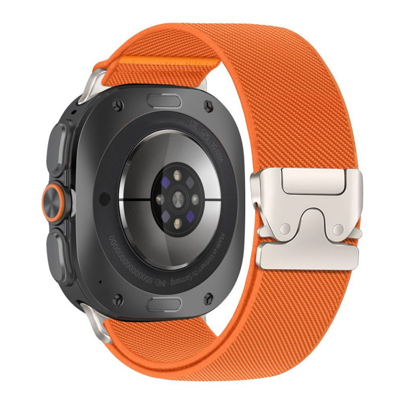 Tech-Protect Nylon Clasp correa para reloj para Samsung Galaxy Watch Ultra 1 / 2 2024-2026 47 mm, naranja