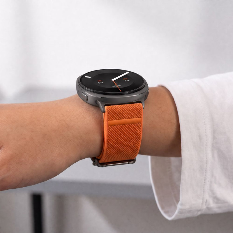Tech-Protect Nylon Clasp correa para reloj para Samsung Galaxy Watch Ultra 1 / 2 2024-2026 47 mm, naranja