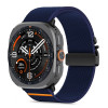 Tech-Protect Nylon Clasp correa para reloj para Samsung Galaxy Watch Ultra 1 / 2 2024-2026 47 mm, azul marino