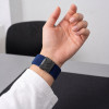 Tech-Protect Nylon Clasp correa para reloj para Samsung Galaxy Watch Ultra 1 / 2 2024-2026 47 mm, azul marino