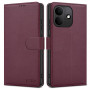 Tech-Protect Wallet funda tipo cartera para Xiaomi Redmi Note 17 Pro 5G, burdeos