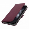 Tech-Protect Wallet funda tipo cartera para Xiaomi Redmi Note 17 Pro 5G, burdeos