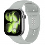 Tech-Protect Silicone correa para Apple Watch 8/9/10/11/12/SE 40/41/42 mm, gris