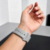 Tech-Protect Silicone correa para Apple Watch 8/9/10/11/12/SE 40/41/42 mm, gris