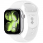 Tech-Protect Silicone correa para Apple Watch 8/9/10/11/12/SE 40/41/42 mm, blanca