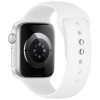 Tech-Protect Silicone correa para Apple Watch 8/9/10/11/12/SE 40/41/42 mm, blanca